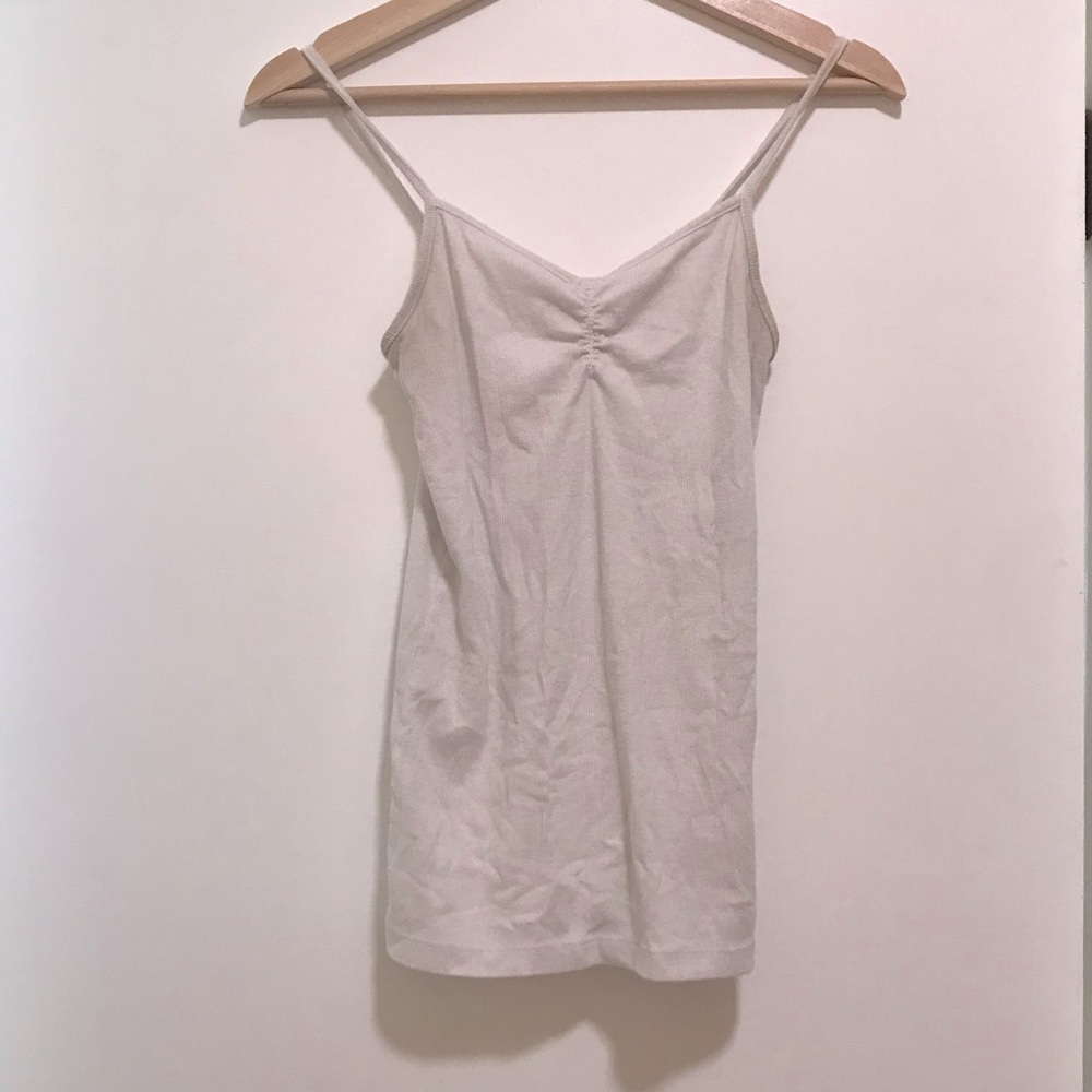 White tank top